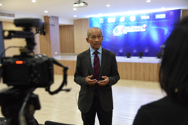 ม.ศรีปทุม ร่วมพิธีแถลงข่าวจัดการแข่งขันวอลเลย์บอลระดับอุดมศึกษาครั้งแรกในประเทศไทย